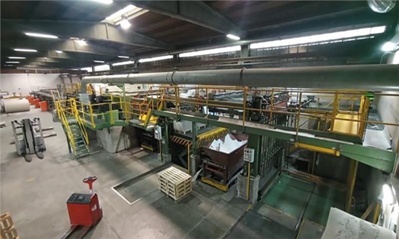 Sheeter coupling line: Restructuring initiated at Cartiera San Martino in Italy by SAEL