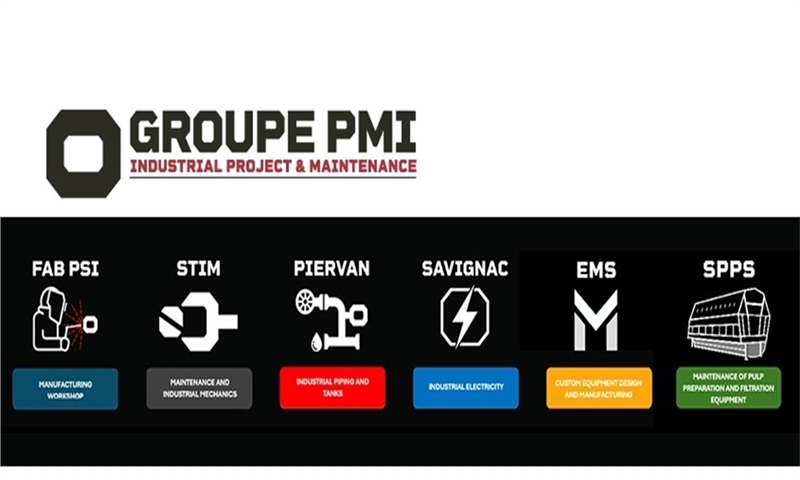 Groupe PMI: Expertise and turnkey solutions for your industrial projects