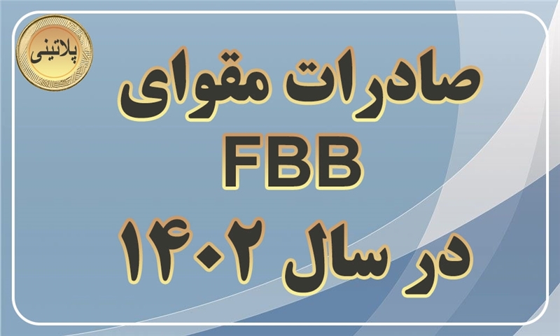 گزارش صادرات مقوای FBB در12 ماه سال 1402