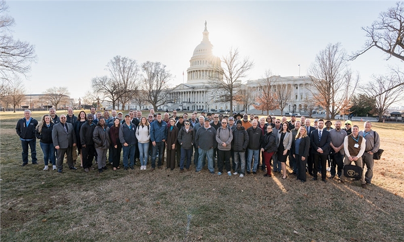 ULP and PPRC workers visit Capitol Hill to discuss policies impacting manufacturing jobs